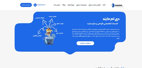 برترین شرکت های طراحی سایت دی ام مایند